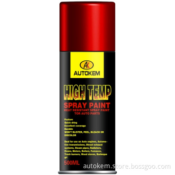 Autokem High Heat Spray Paint, Heat Resistant Paint, Engine Paint, Engine Enamel